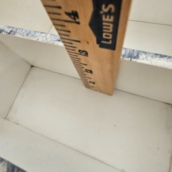 Wood curio trinket shelf - Picture 7 of 7